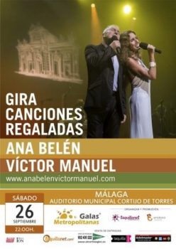 Ana Belén y Víctor Manuel. Málaga